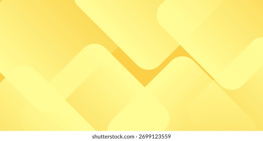Fondo abstracto amarillo geometría estética brillo y capa elemento Ilustración vectorial