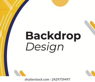 Yellow Abstract Background Backdrop Design, Yello Line Backdrop, Background Design, 