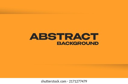 Yellow abstract background for banner, name tag, and more