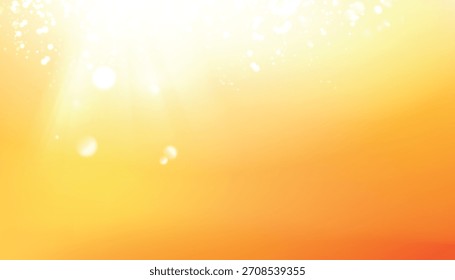 Fundo abstrato amarelo. Fundo de linhas de luz suave colorido.