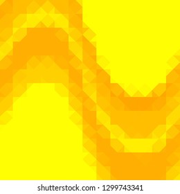 yellow abstract background. geometric figures. polygonal style