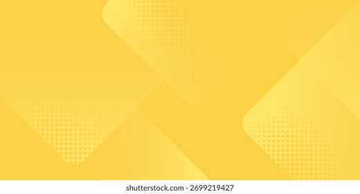 Yellow abstract background geometry shine and layer element vector illustration