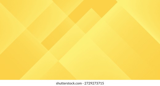 Geometría de fondo abstracto amarillo brillo y capa elemento Ilustración vectorial eps 10