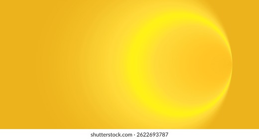 yellow abstract background with Gradient in empty space studio, Yellow empty space studio gradient used as background, yellow background studio with sparkles used for product shooting.