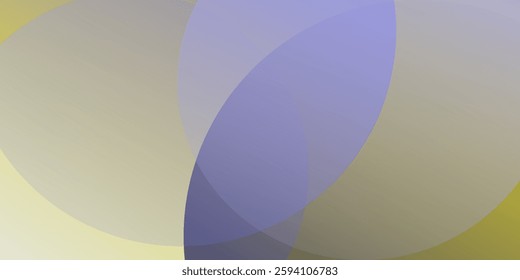 yellow abstract background overlap layer on bright space. Modern graphic design element circles style concept for banner.