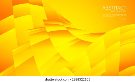 Fondo abstracto amarillo, gráfico polígono, vector geométrico, textura mínima, fondo web, diseño de cubierta amarillo, plantilla de volante, pancarta, decoración de pared, papel pintado, fondo degradado amarillo