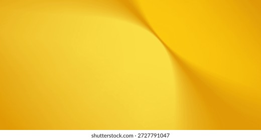 Fondo abstracto amarillo para la colocación del producto. Ilustraciones vectoriales