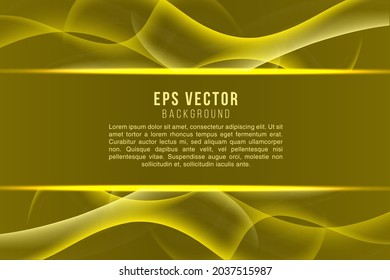 Yellow abstract background with shine glowing effect. can use for poster, business banner, flyer, pamphlet, leaflet, brochure, catalog, web, site, website, presentation, book cover, promotion