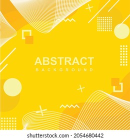 yellow abstract background
with soft   elegant curved lines perfect for websites  banners   more