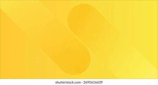 Yellow Abstract Background With Soft Gradients And Curved Shapes For Modern Design