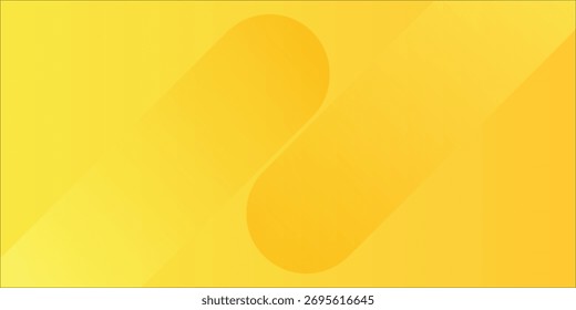 Fundo Abstrato Amarelo Com Gradientes Suaves E Formas Curvas Para Design Moderno eps10