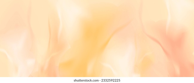 gelber abstrakter Hintergrund mit weichen und glatten Farbverläufen. Vektorgrafik.