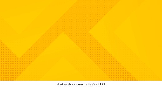 yellow abstract background with square shapes. Geometric design elements. Dynamic shapes