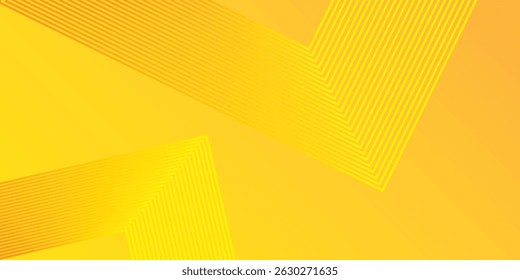 Yellow abstract background with square shapes. Geometric design elements. Dynamic shapes. Modern concept
