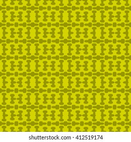 Yellow abstract background, striped textured geometric seamless pattern