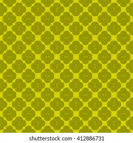 Yellow abstract background, striped textured geometric seamless pattern