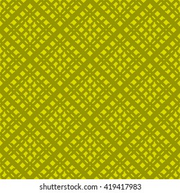 Yellow abstract background, striped textured geometric seamless pattern