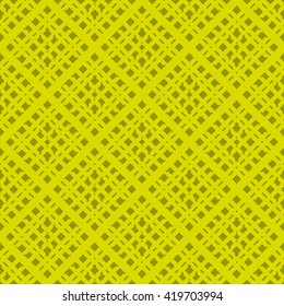 Yellow abstract background, striped textured geometric seamless pattern