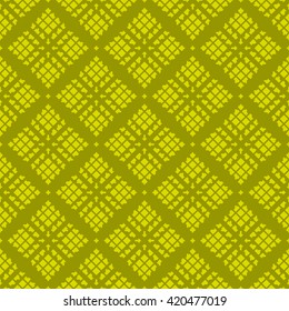 Yellow abstract background, striped textured geometric seamless pattern