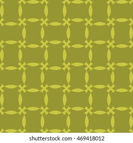 Yellow abstract background, striped textured geometric seamless pattern