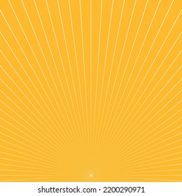 Yellow abstract background with stripes, vector illustration
