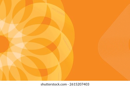 Yellow abstract background with sunburst rays and smooth color gradients. Bright, energetic vector design for digital use.