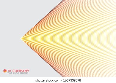 Yellow Abstract Background Template Design