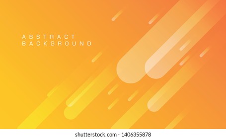 Yellow abstract background template for web, banner, print design.