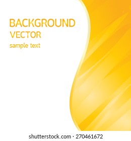 yellow abstract background vector