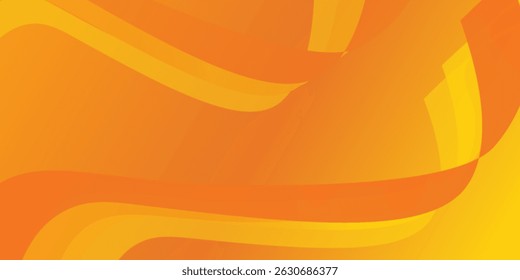 Yellow Abstract background vector design. Orange gradation geometric background, suit for banner, flyer, web, presentation template, etc