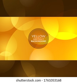 Yellow Abstract Background Vector EPS10 Gradient Bright