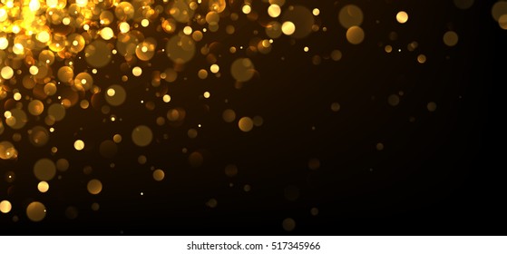 Yellow abstract background. Vector illustration.