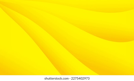 Yellow abstract background, wave graphic, Geometric vector, Minimal Texture, web background, yellow cover design, flyer template, banner, wall decoration, wallpaper, yellow gradient background