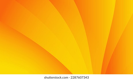 Yellow abstract background, wave graphic, Geometric vector, Minimal Texture, web background, yellow cover design, flyer template, banner, wall decoration, wallpaper, yellow gradient background