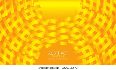 Yellow abstract background, wave graphic, Geometric vector, Minimal Texture, web background, yellow cover design, flyer template, banner, wall decoration, wallpaper, yellow gradient background