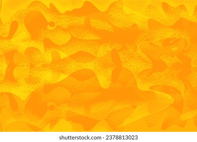 yellow abstract background with wave noise texture