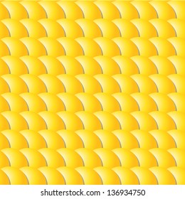 Yellow abstract background for your business artwork. Vector illustration.