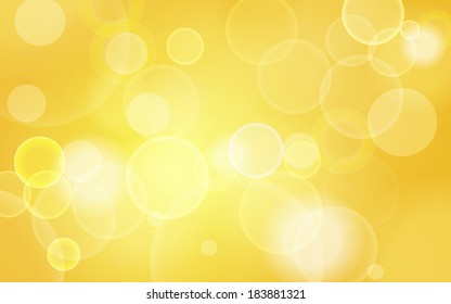 Details 100 yellow bubble background