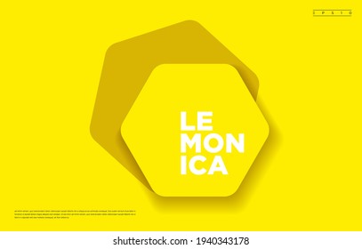 Diseño de fondo geométrico abstracto amarillo. Para diseño de portada, diseño de libros, plantilla de presentación, sitio web, afiche, volante, publicidad, folleto, identidad de marca, etc. Vector EPS 10