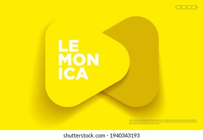 Diseño de fondo geométrico abstracto amarillo. Para diseño de portada, diseño de libros, plantilla de presentación, sitio web, afiche, volante, publicidad, folleto, identidad de marca, etc. Vector EPS 10