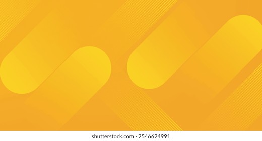 Yellow abstract geometric background. Modern diagonal shapes. A little bit geometric. Futuristic graphic design. Suit for cover, header, wallpaper, banner, presentation, website