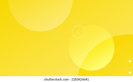 Yellow Abstract Geometric Circle Shape. for presentation design. Vermilion base for website, print, base for banners, wallpapers, business cards, brochure, banner, calendar, graphic