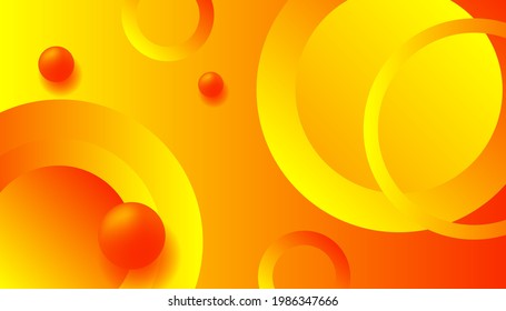 Yellow abstract gradian background.  cool and smooth wallpaper for your concept or work. can use for many  design. vector design illustration eps.10