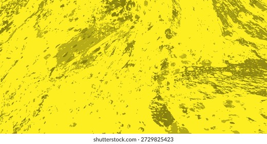 yellow abstract grunge texture background with paint splatter, stains, and distressed surface. Suitable for graphic design, posters, backgrounds, overlays, and creative projects.