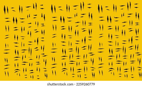 Yellow abstract illustration background with bamboo booth motif. Perfect for wallpapers, banners, website backgrounds and more.