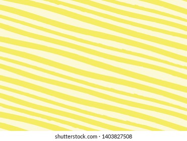 Yellow abstract lines with brush strokes.