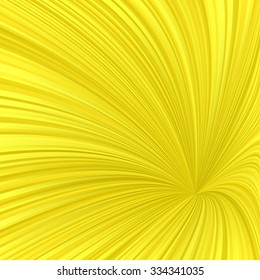 Yellow abstract motion concept swirl background design