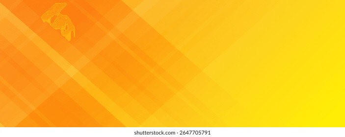 Abstracto amarillo sobre fondo gris. Eps 10