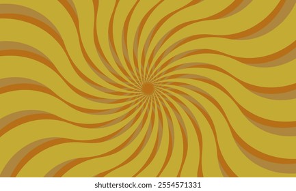 Yellow abstract orange background with light of sunburst. yellow starburst with halftone. sun ray retro background with flash