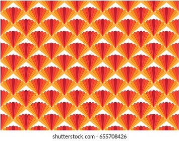 Yellow abstract pattern background design